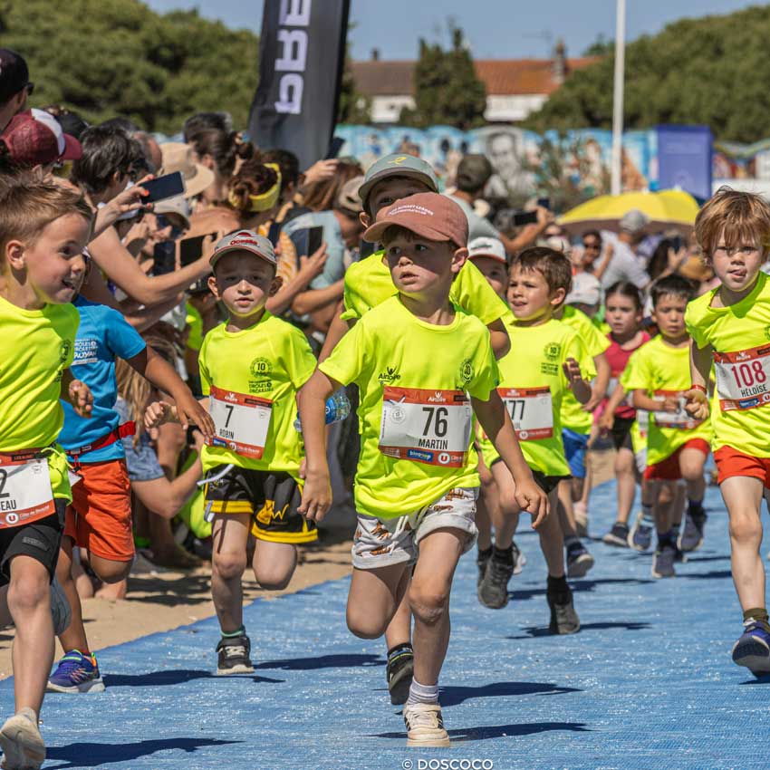 courses enfants  sur le Marathon U Royan Côte de Beauté Nouvelle Aquitaine Charente Maritime