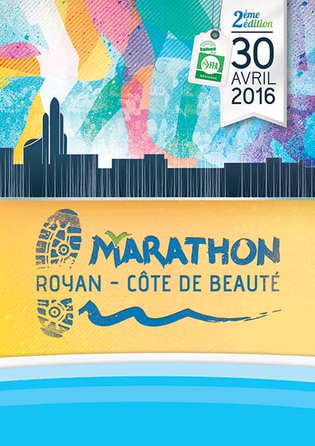 affichage Marathon royan côte de beauté 2016
