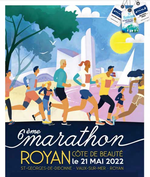 Marathon Royan Côte de Beauté label FFA régional