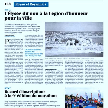 presse 9ème édition 2025 marathon royan côte de beauté